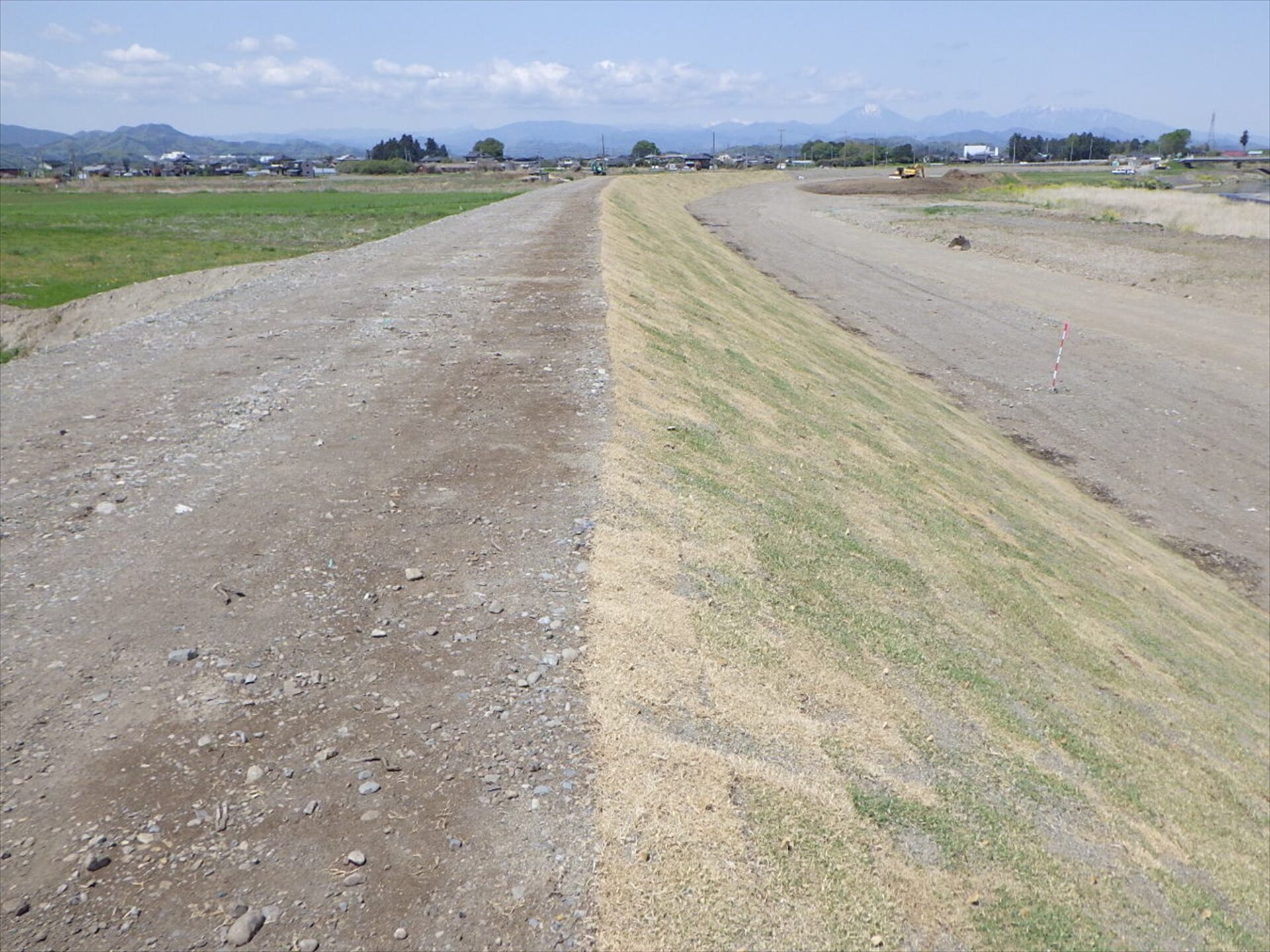 堤防強化工事　黒川施工写真
